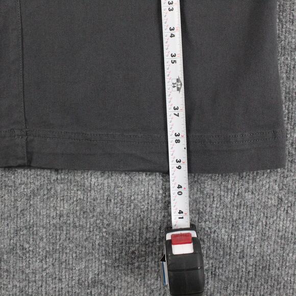 Pact Jeans Womens Small Organic Cotton Stretch Twill Denim Wide Leg Pants Gray - Picture 15 of 16